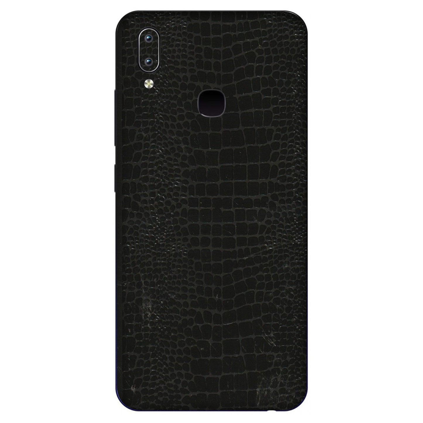 VIVO Y Series Phone Skins (All Models) - Snake Leather Black - 3D Embossed Finish (L-107) Vivo Y91