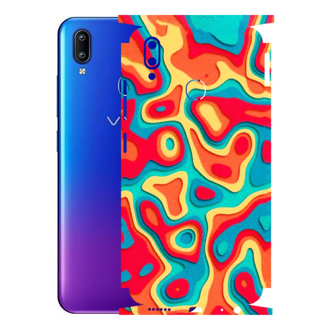 VIVO Y Series Phone Skins (All Models) - Abstract Swirl - 3D Embossed Finish (L-150) Vivo Y91