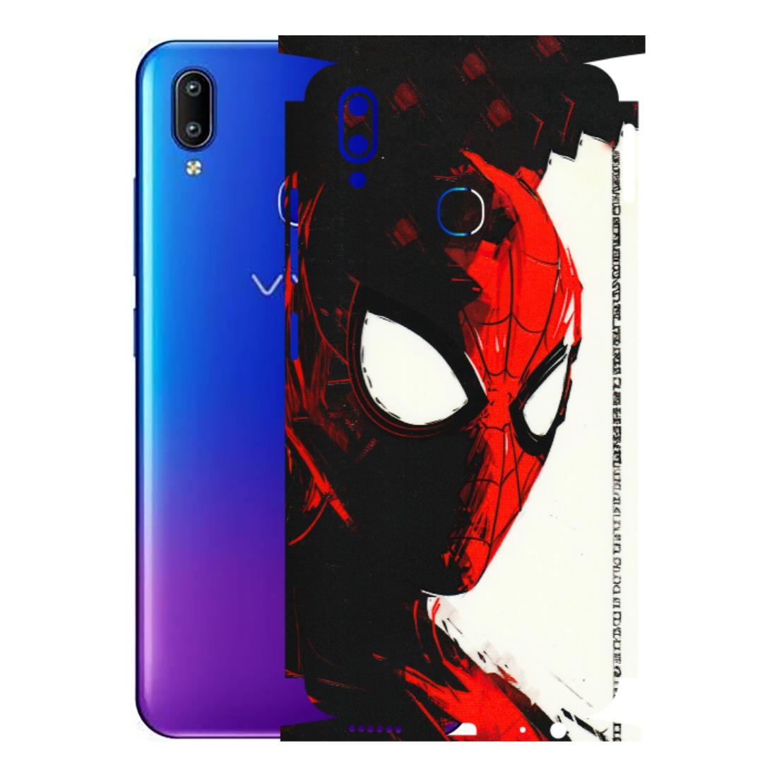 VIVO Y Series Phone Skins (All Models) - Spiderman Killer Face - 3D Embossed Finish (L-17) Vivo Y91
