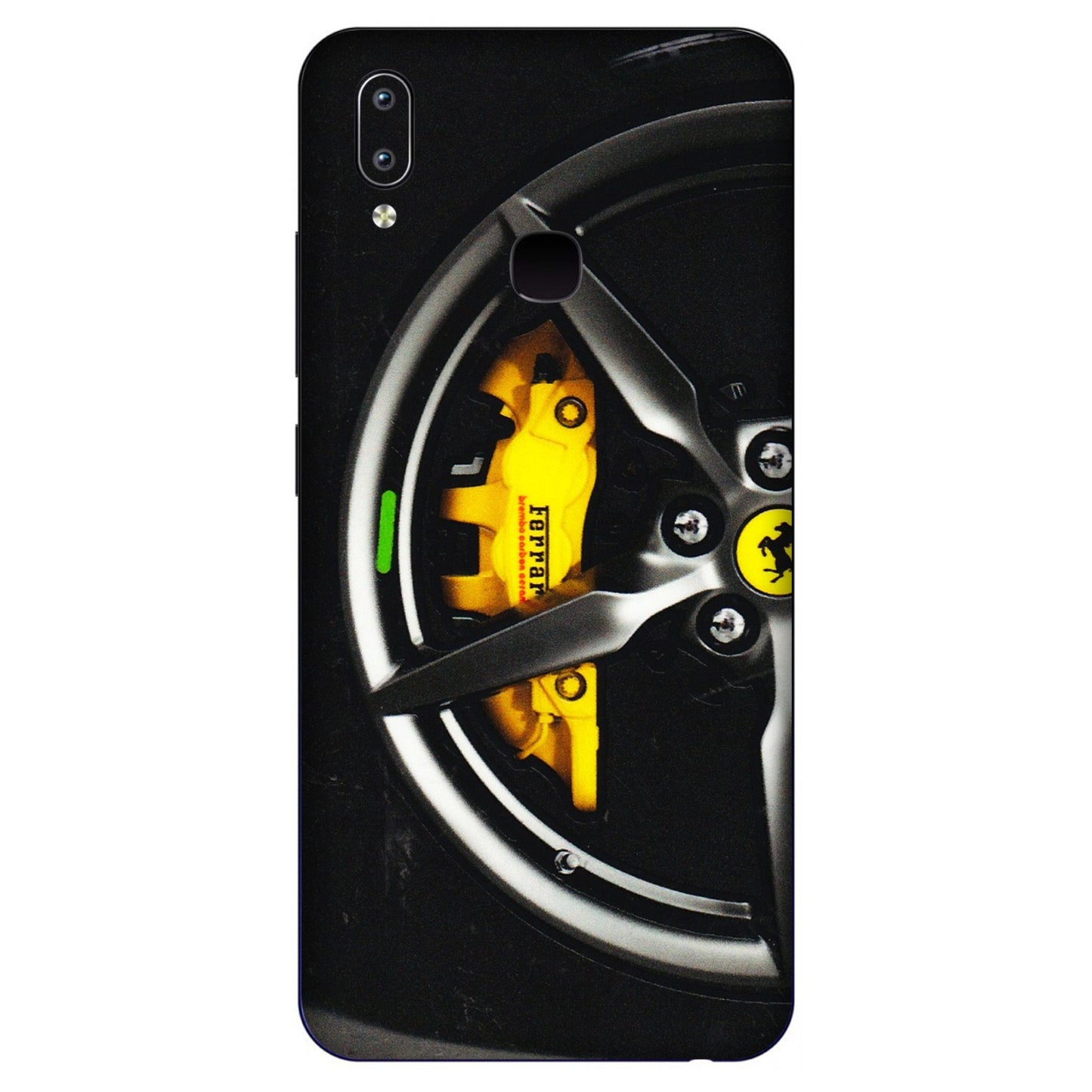 VIVO Y Series Phone Skins (All Models) - Ferrari Wheel Alloy - 3D Embossed Finish (L-173) Vivo Y91