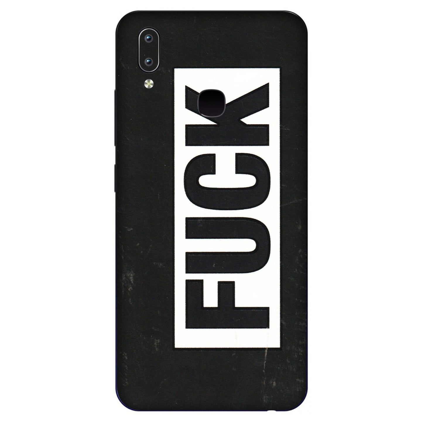 VIVO Y Series Phone Skins (All Models) - The F Word - 3D Embossed Finish (L-255) Vivo Y91