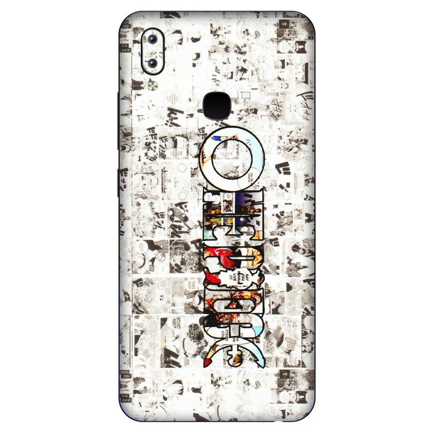VIVO Y Series Phone Skins (All Models) - One Piece Manga - 3D Embossed Finish (L-26) Vivo Y91