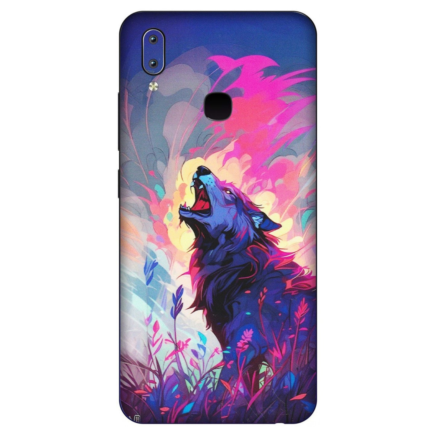 VIVO Y Series Phone Skins (All Models) - New Wild Wolf Abstract - Matte Finish (M-125) Vivo Y91