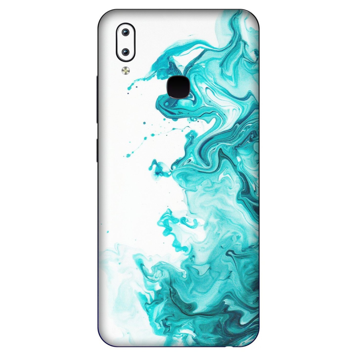 VIVO Y Series Phone Skins (All Models) - Sky Blue Abstract Colour - Matte Finish (M-146) Vivo Y91