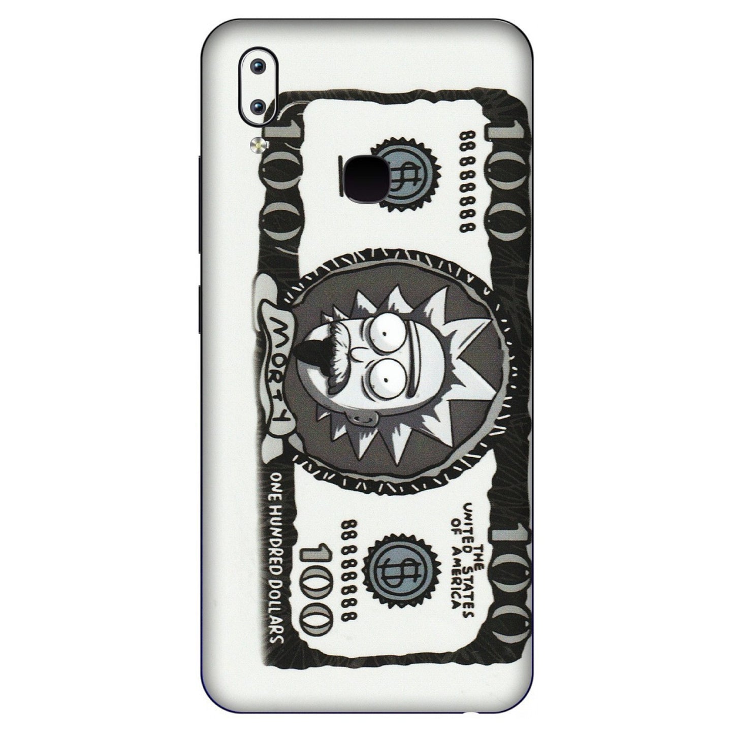 VIVO Y Series Phone Skins (All Models) - Rick And Morty Hundred Dollar Anime - Matte Finish (M-161) Vivo Y91