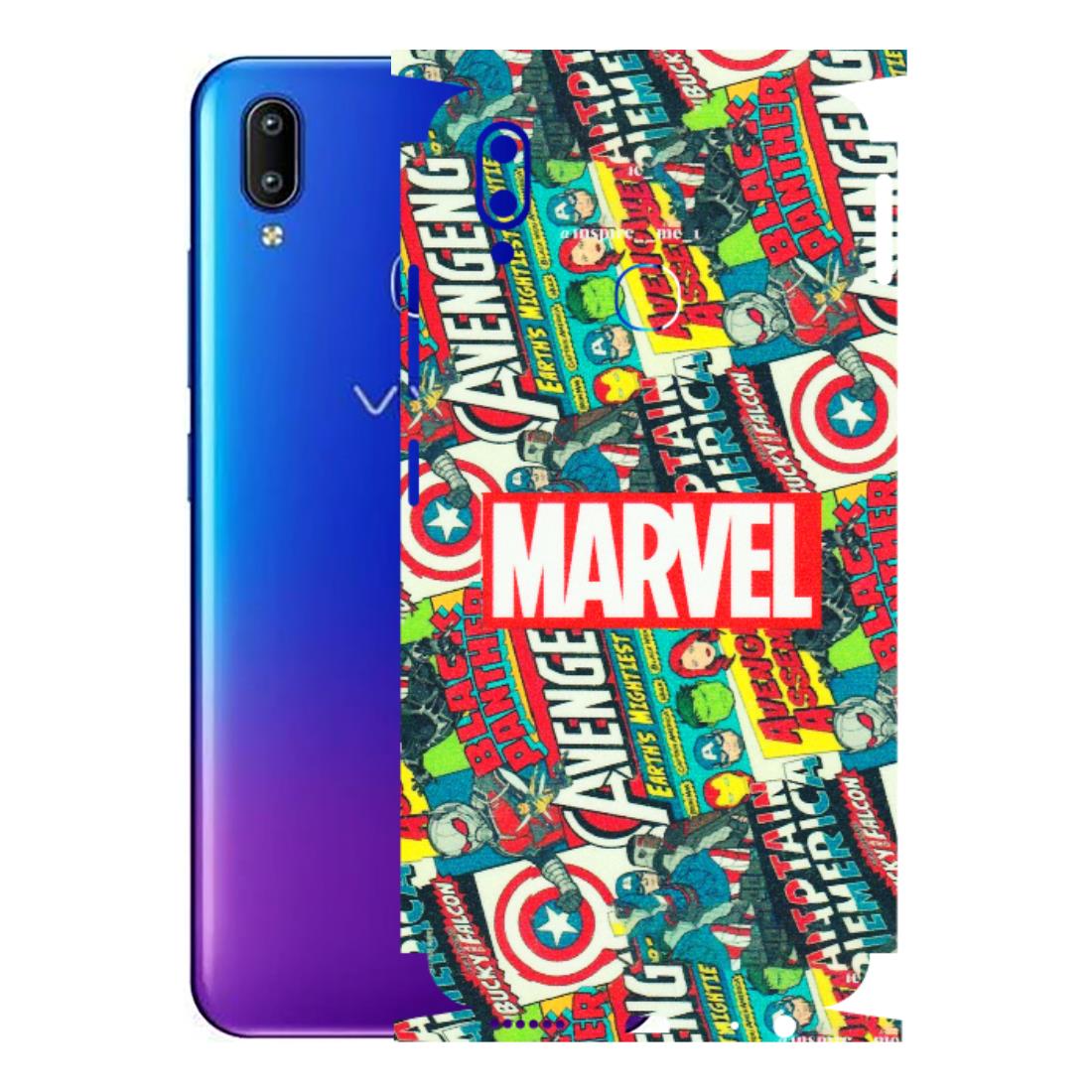 VIVO Y Series Phone Skins (All Models) - Marvel Comic Lover - Matte Finish (M-30) Vivo Y91