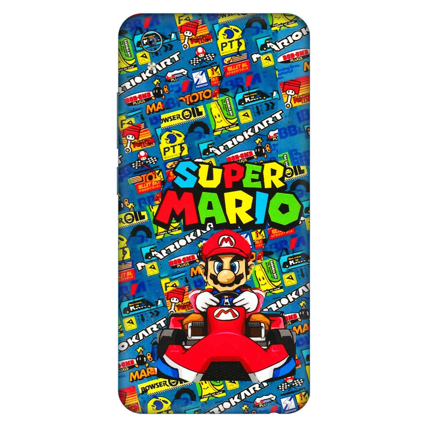 VIVO Y Series Phone Skins (All Models) - Super Mario Kart - 3D Embossed Finish (L-140) Vivo Y91i