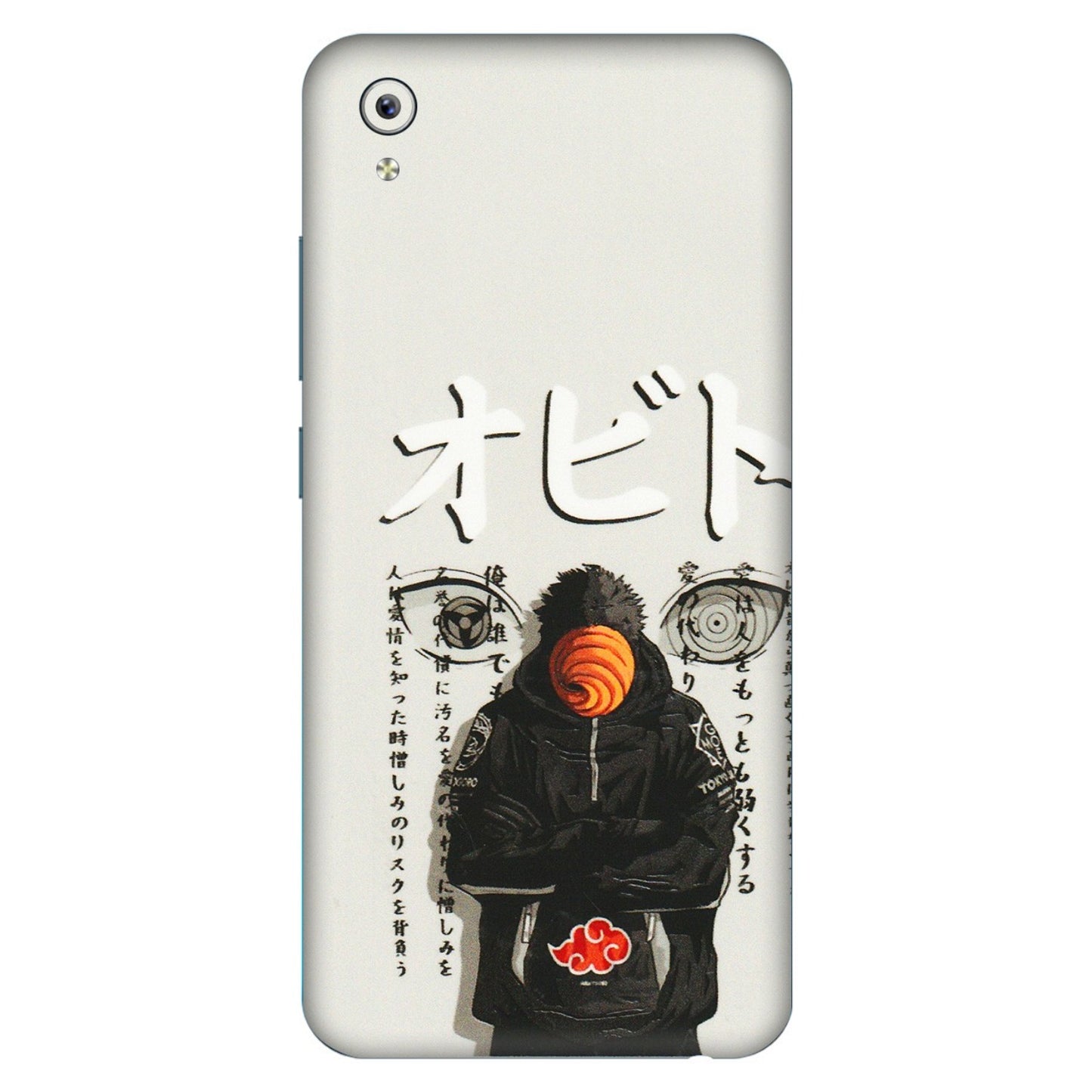 VIVO Y Series Phone Skins (All Models) - Obito Anime Eye - 3D Embossed Finish (L-19) Vivo Y91i