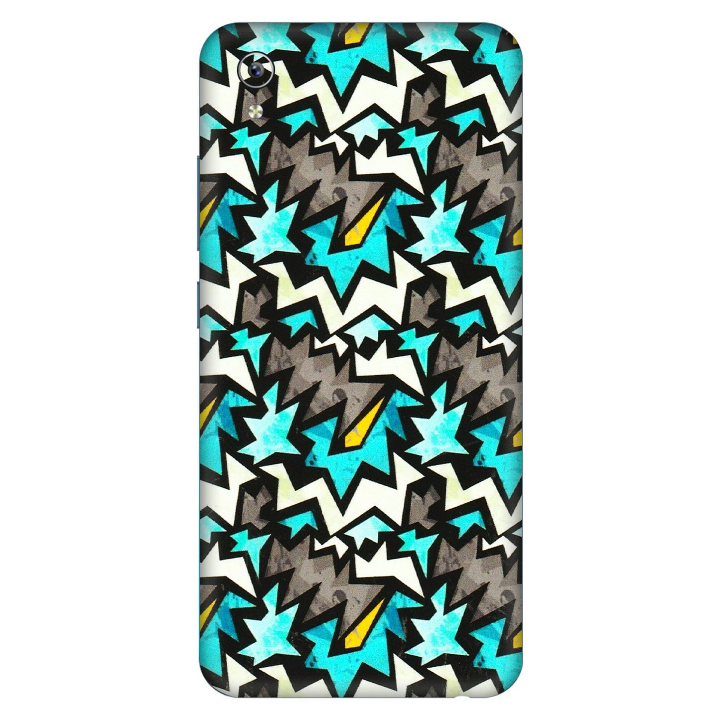 VIVO Y Series Phone Skins (All Models) - Funky Zig Zag - 3D Embossed Finish (L-223) Vivo Y91i