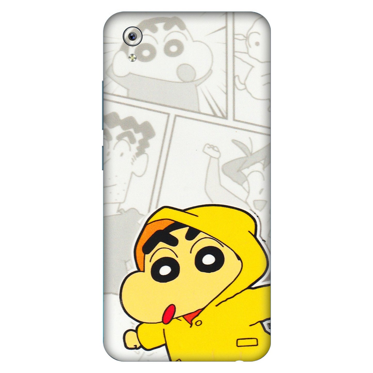 VIVO Y Series Phone Skins (All Models) - Yellow Shinchan Comic - 3D Embossed Finish (L-246) Vivo Y91i