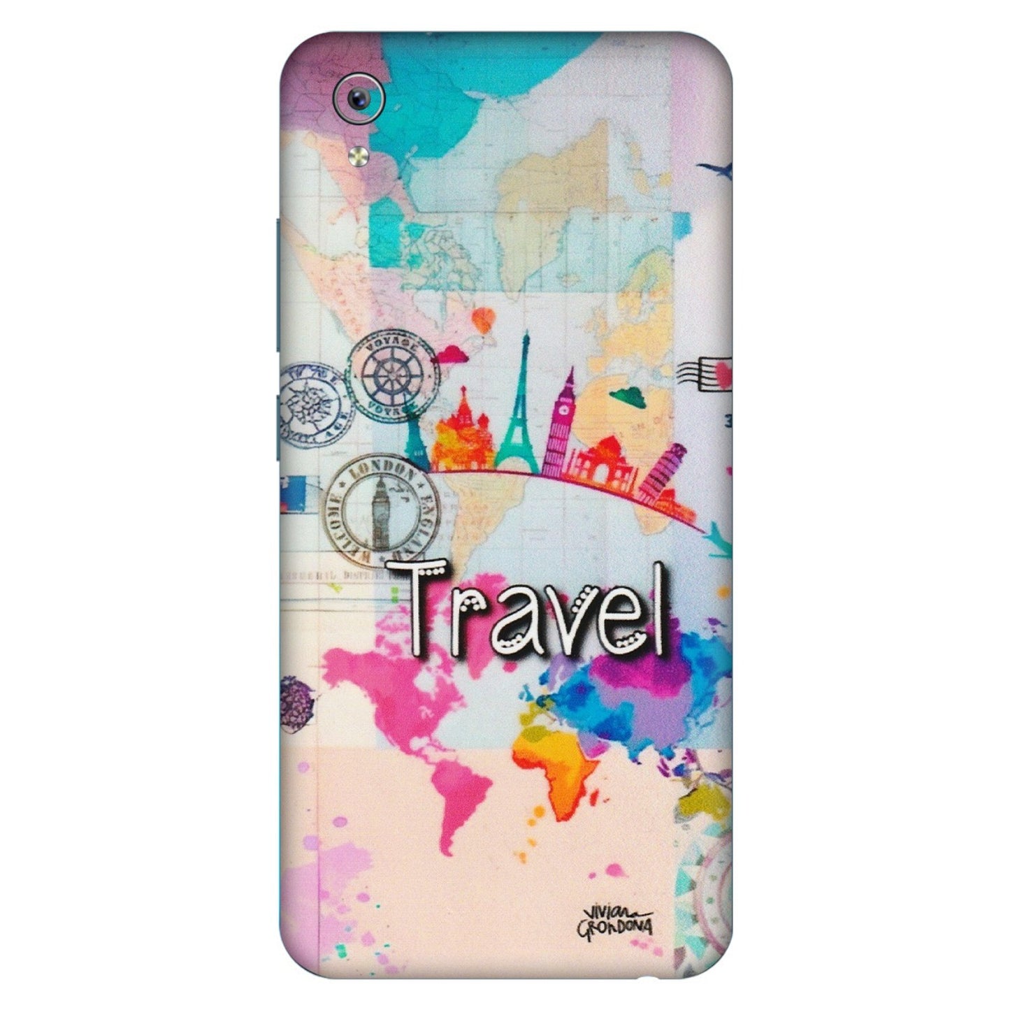 VIVO Y Series Phone Skins (All Models) - Travel The Wonders - Matte Finish (M-108) Vivo Y91i