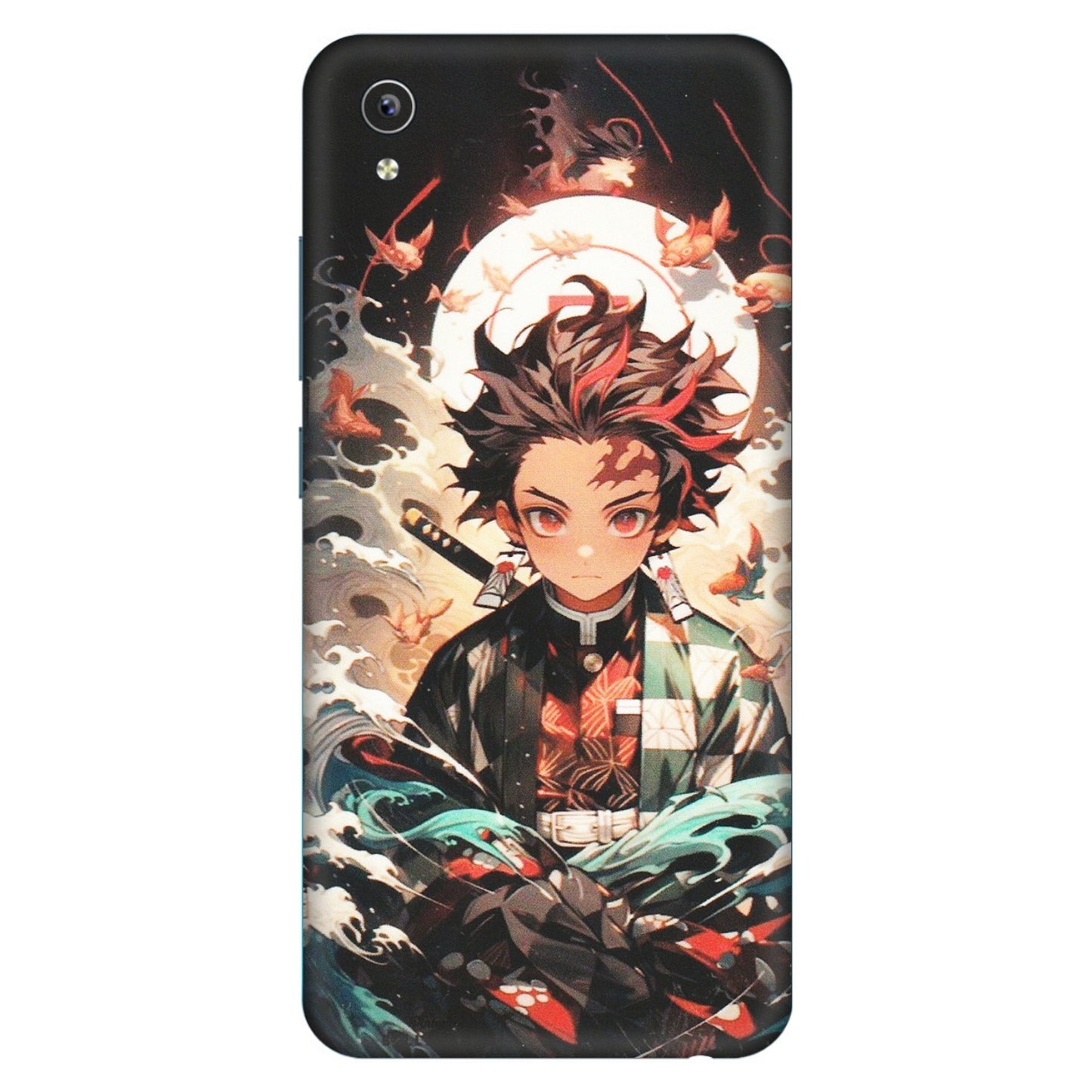 VIVO Y Series Phone Skins (All Models) - Tanjiro Demon Slayer Anime - Matte Finish (M-158) Vivo Y91i