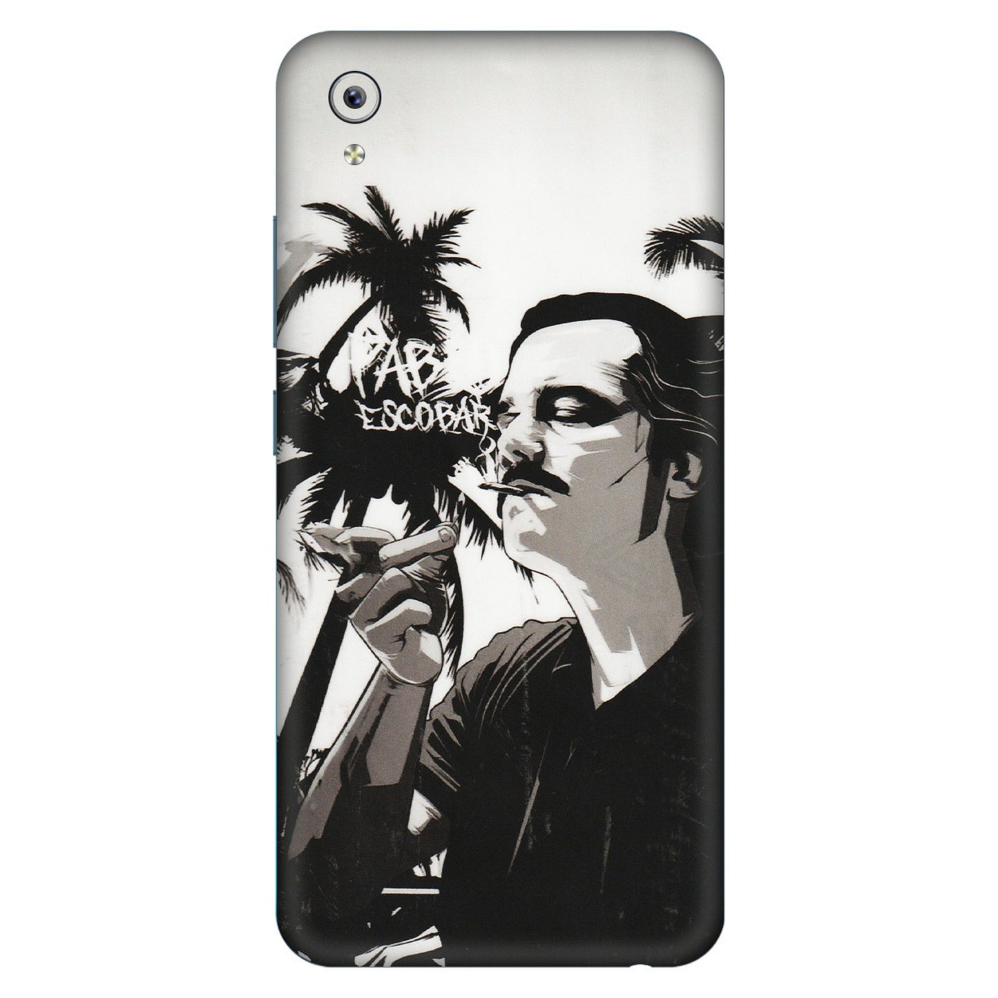 VIVO Y Series Phone Skins (All Models) - Pab Escobar - Transparent Finish (T-05) Vivo Y91i