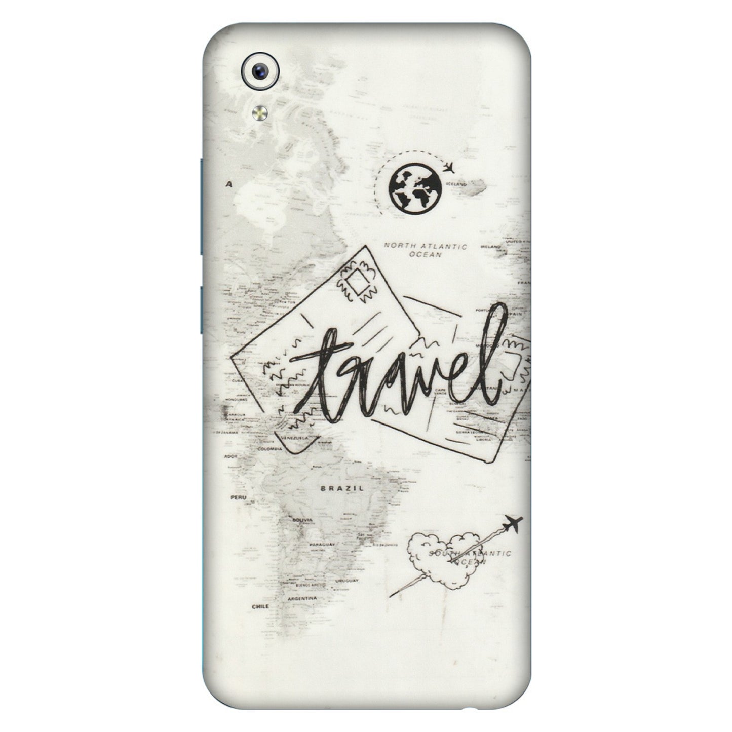 VIVO Y Series Phone Skins (All Models) - Travel Ticket - Transparent Finish (T-06) Vivo Y91i