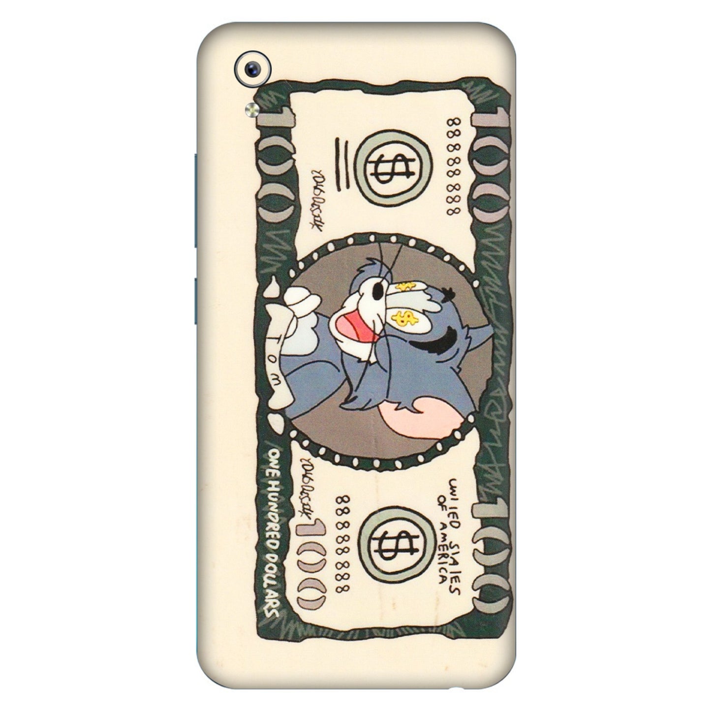 VIVO Y Series Phone Skins (All Models) - One Hundred Dollar Tom - Transparent Finish (T-16) Vivo Y91i