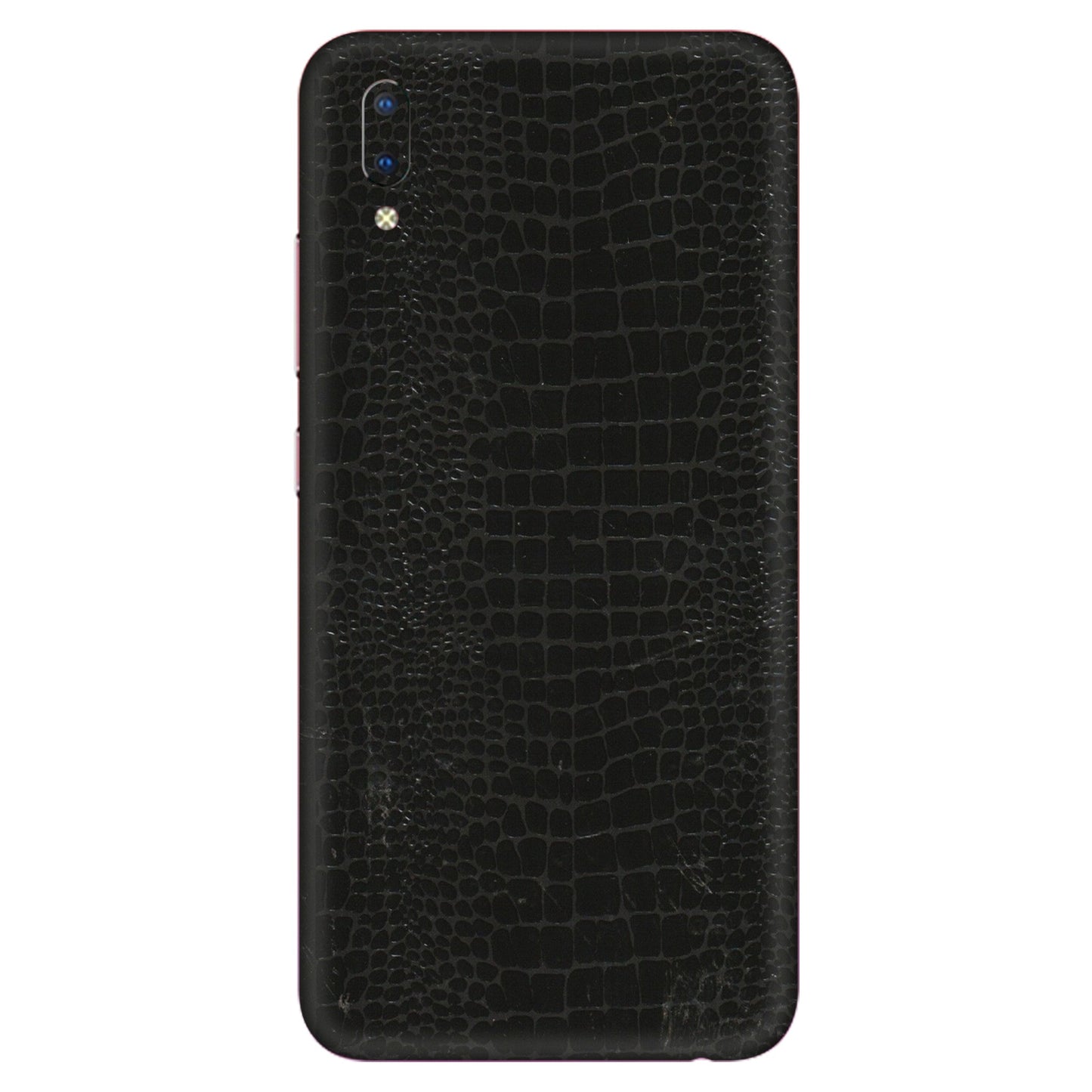 VIVO Y Series Phone Skins (All Models) - Snake Leather Black - 3D Embossed Finish (L-107) Vivo Y93