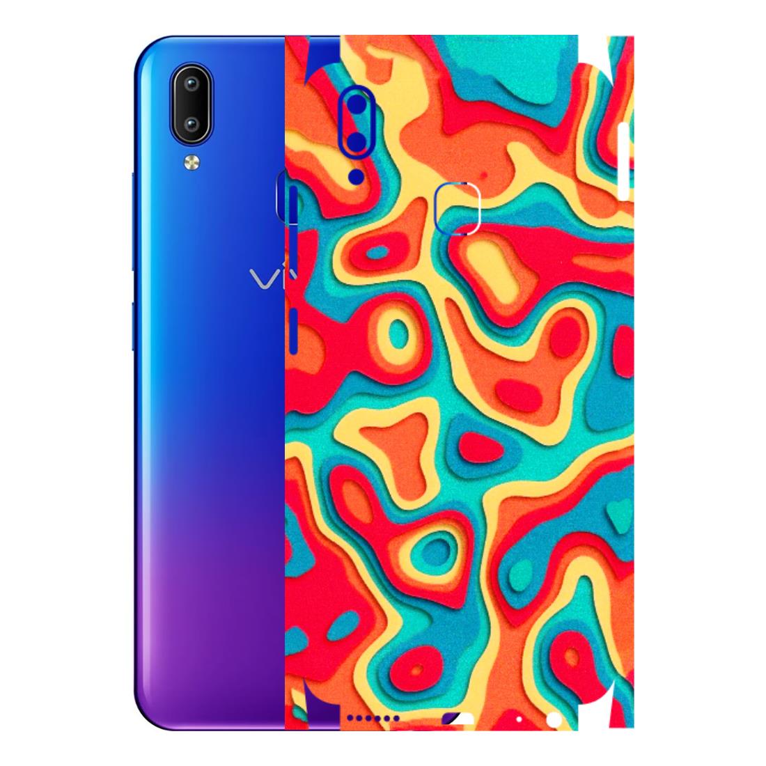 VIVO Y Series Phone Skins (All Models) - Abstract Swirl - 3D Embossed Finish (L-150) Vivo Y93
