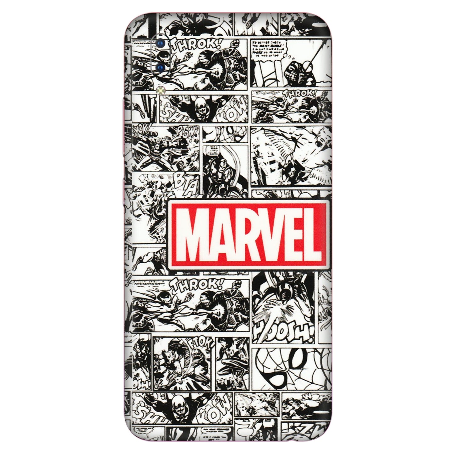 VIVO Y Series Phone Skins (All Models) - Marvel Comic - 3D Embossed Finish (L-171) Vivo Y93