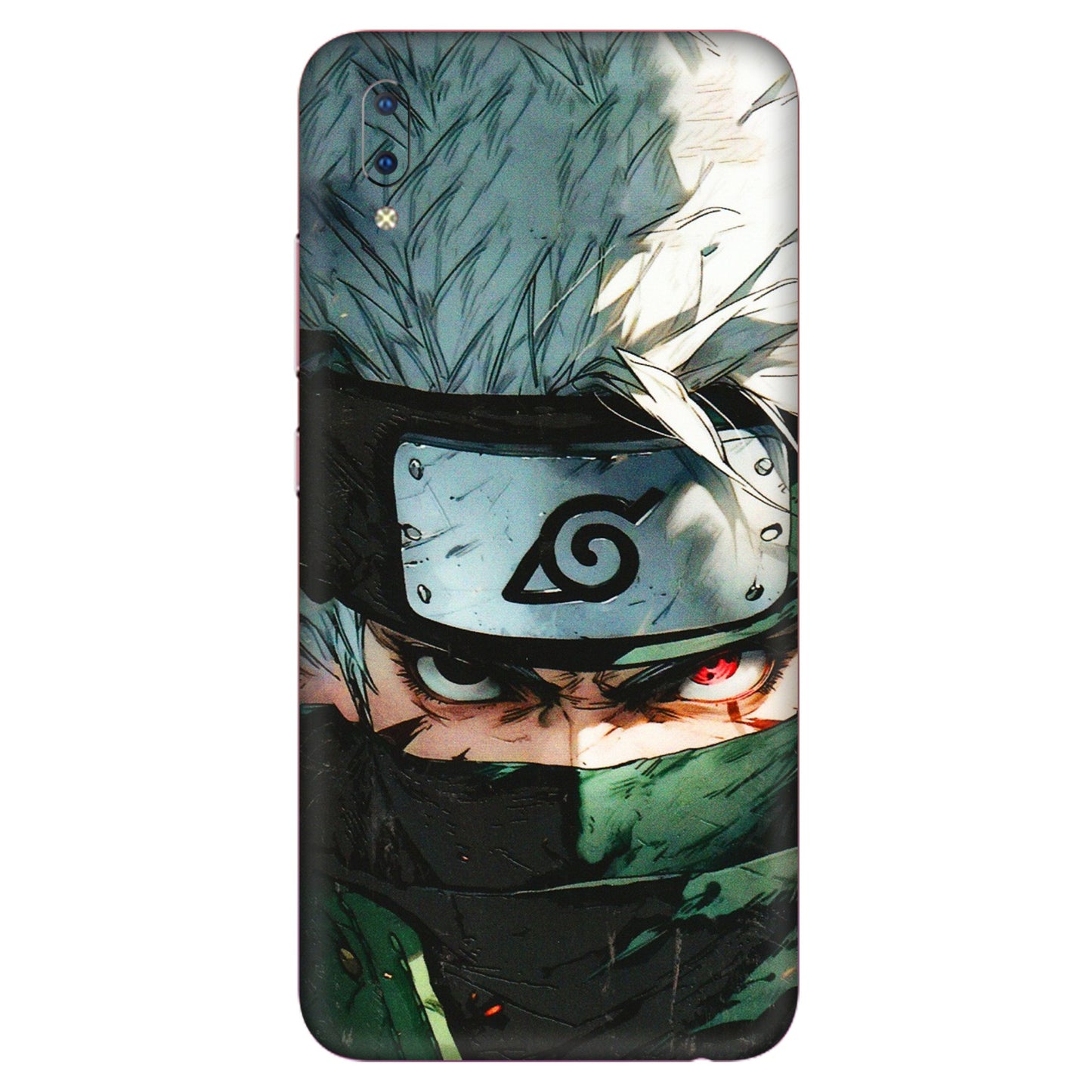 VIVO Y Series Phone Skins (All Models) - Kakashi Red Eye Focus - 3D Embossed Finish (L-227) Vivo Y93