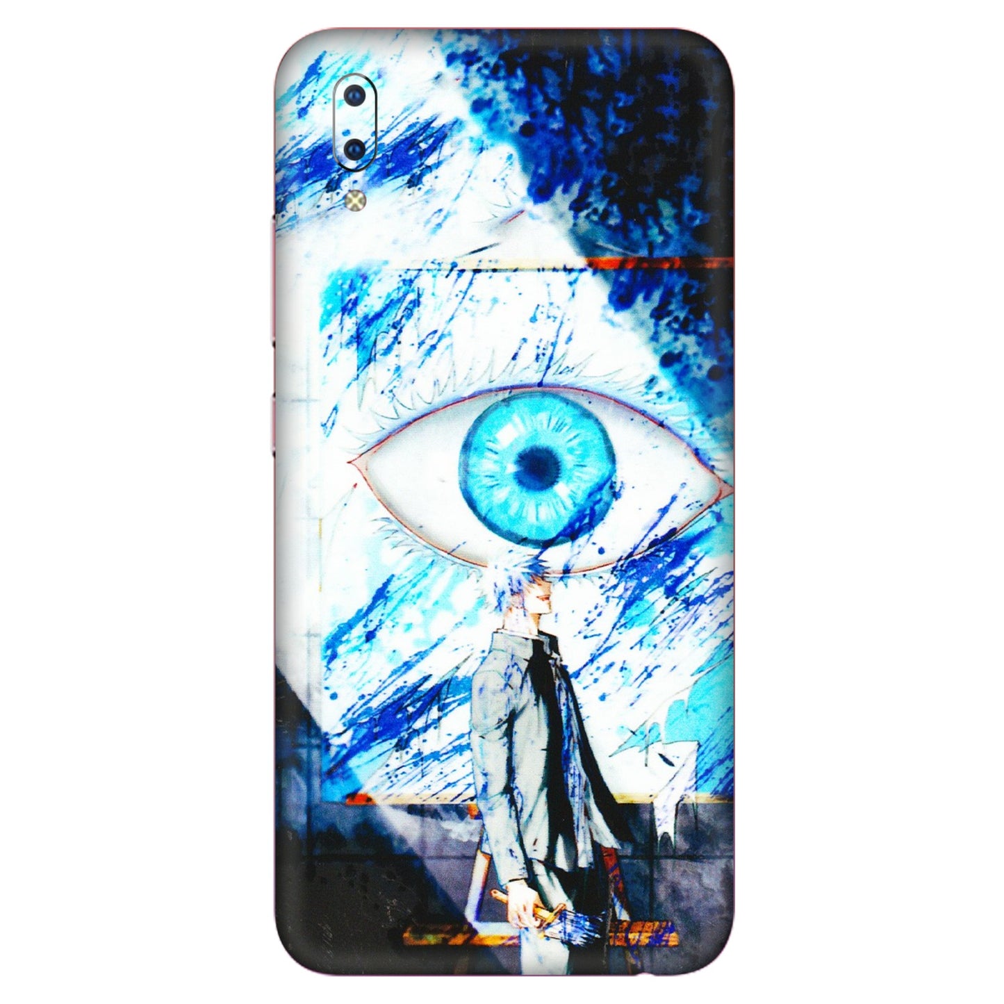 VIVO Y Series Phone Skins (All Models) - Gojo Satoru evil eye - 3D Embossed Finish (L-239) Vivo Y93