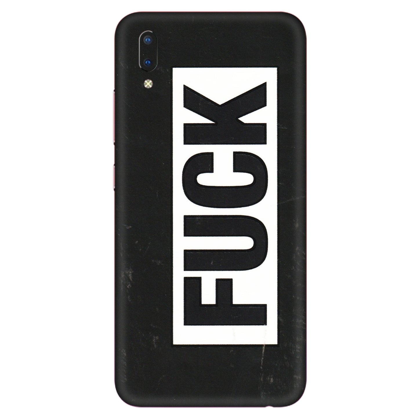 VIVO Y Series Phone Skins (All Models) - The F Word - 3D Embossed Finish (L-255) Vivo Y93