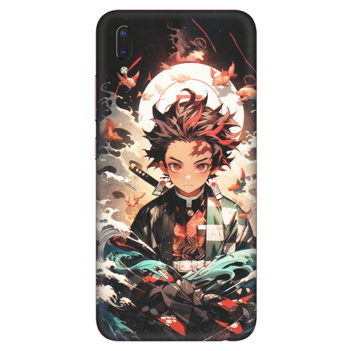 VIVO Y Series Phone Skins (All Models) - Tanjiro Demon Slayer Anime - Matte Finish (M-158) Vivo Y93