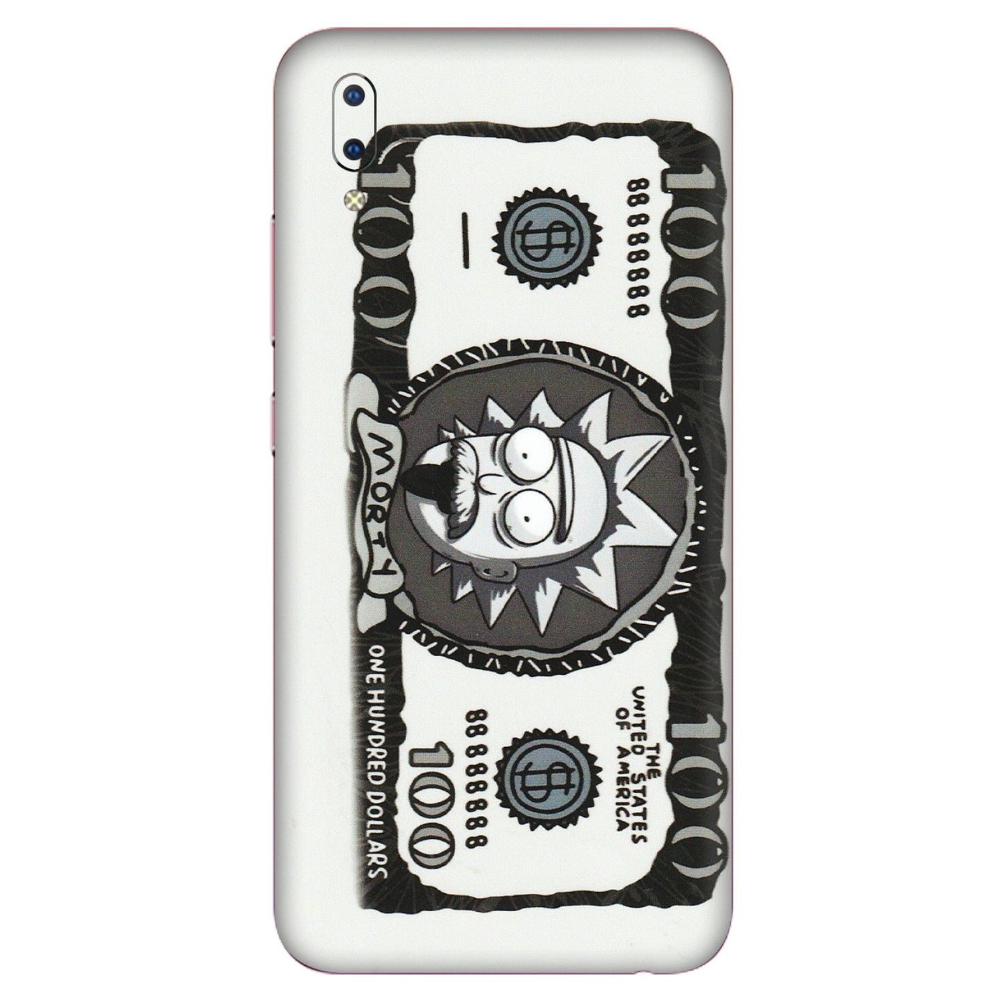 VIVO Y Series Phone Skins (All Models) - Rick And Morty Hundred Dollar Anime - Matte Finish (M-161) Vivo Y93