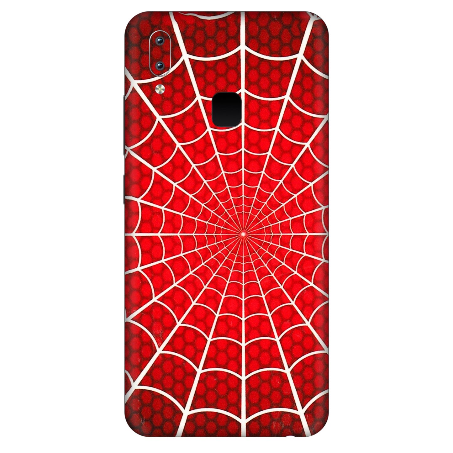 VIVO Y Series Phone Skins (All Models) - Classic Spidey Web - 3D Embossed Finish (L-115) Vivo Y95