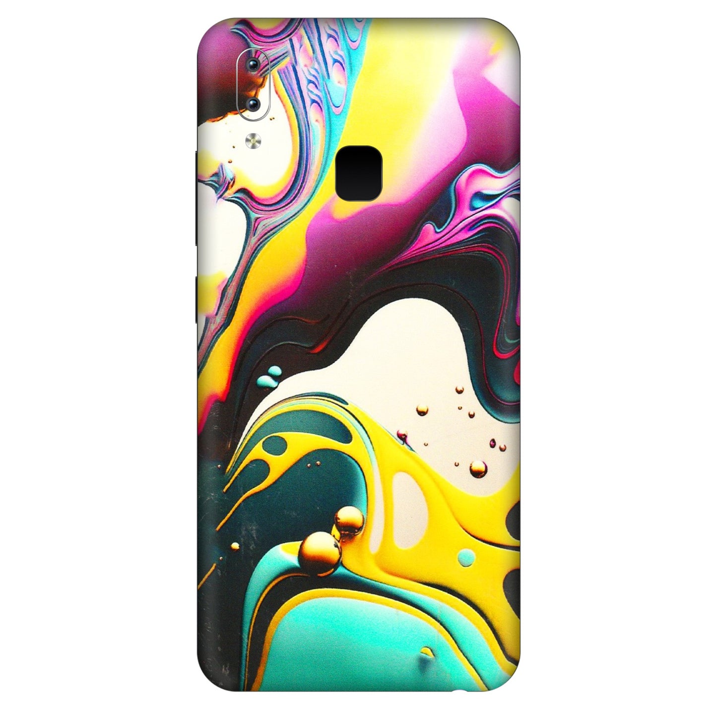 VIVO Y Series Phone Skins (All Models) - Multicolor Abstract pattern - 3D Embossed Finish (L-254) Vivo Y95