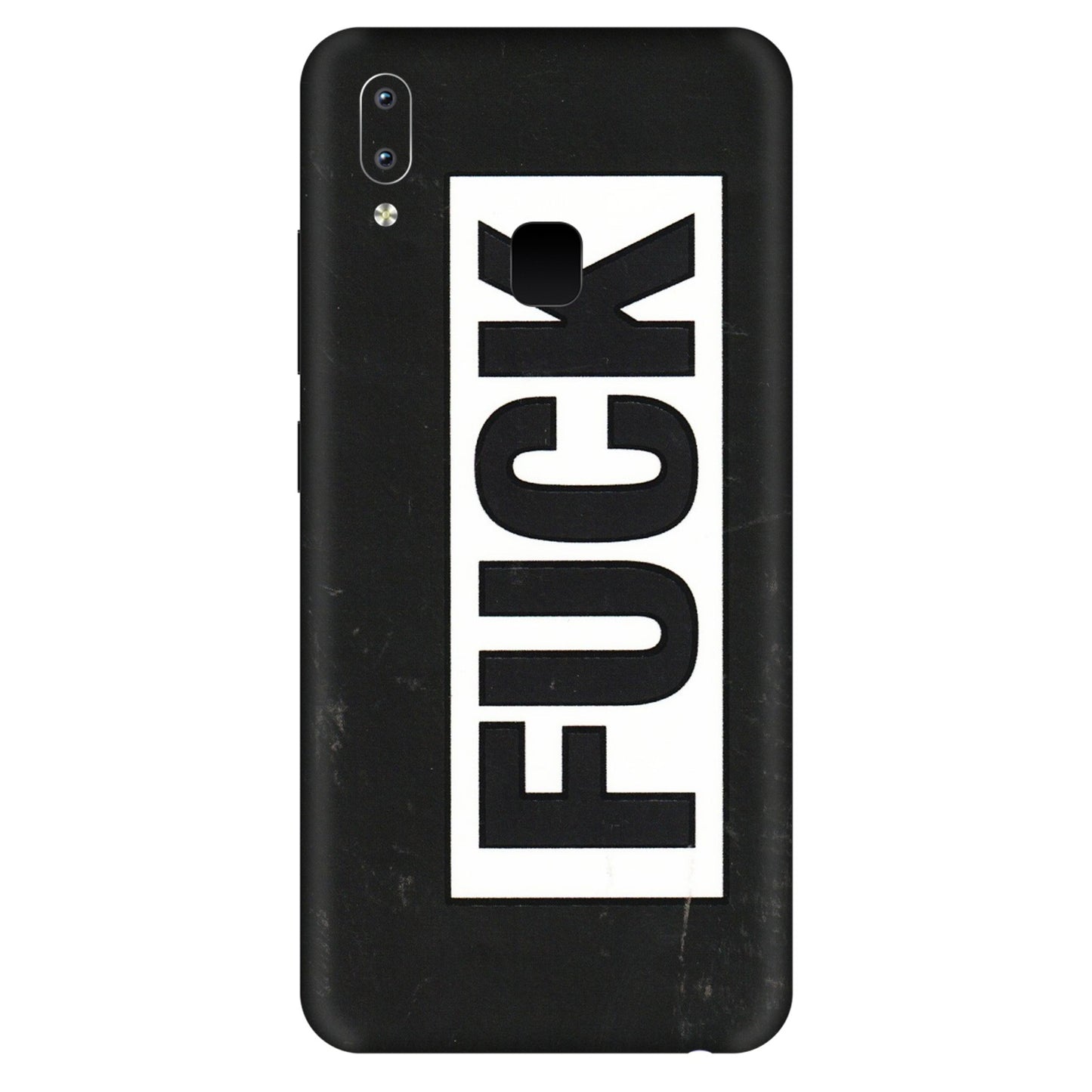 VIVO Y Series Phone Skins (All Models) - The F Word - 3D Embossed Finish (L-255) Vivo Y95
