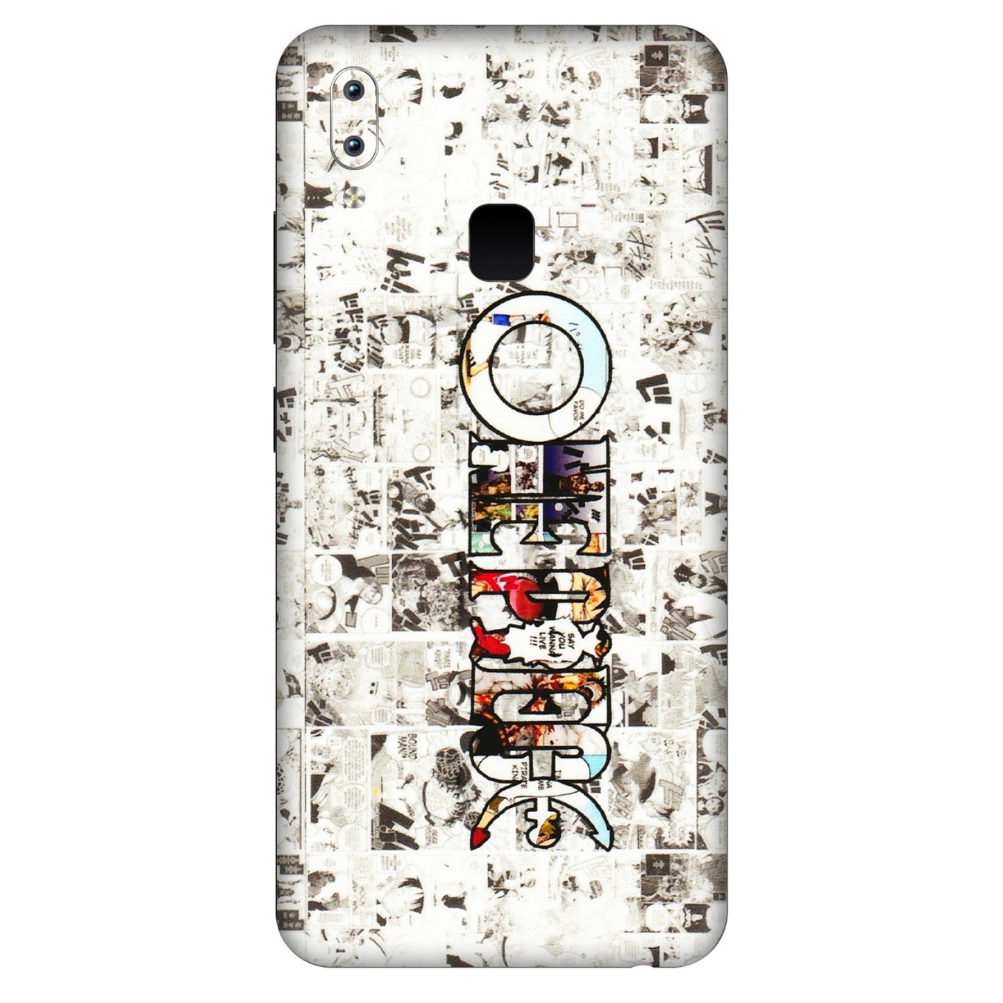 VIVO Y Series Phone Skins (All Models) - One Piece Manga - 3D Embossed Finish (L-26) Vivo Y95