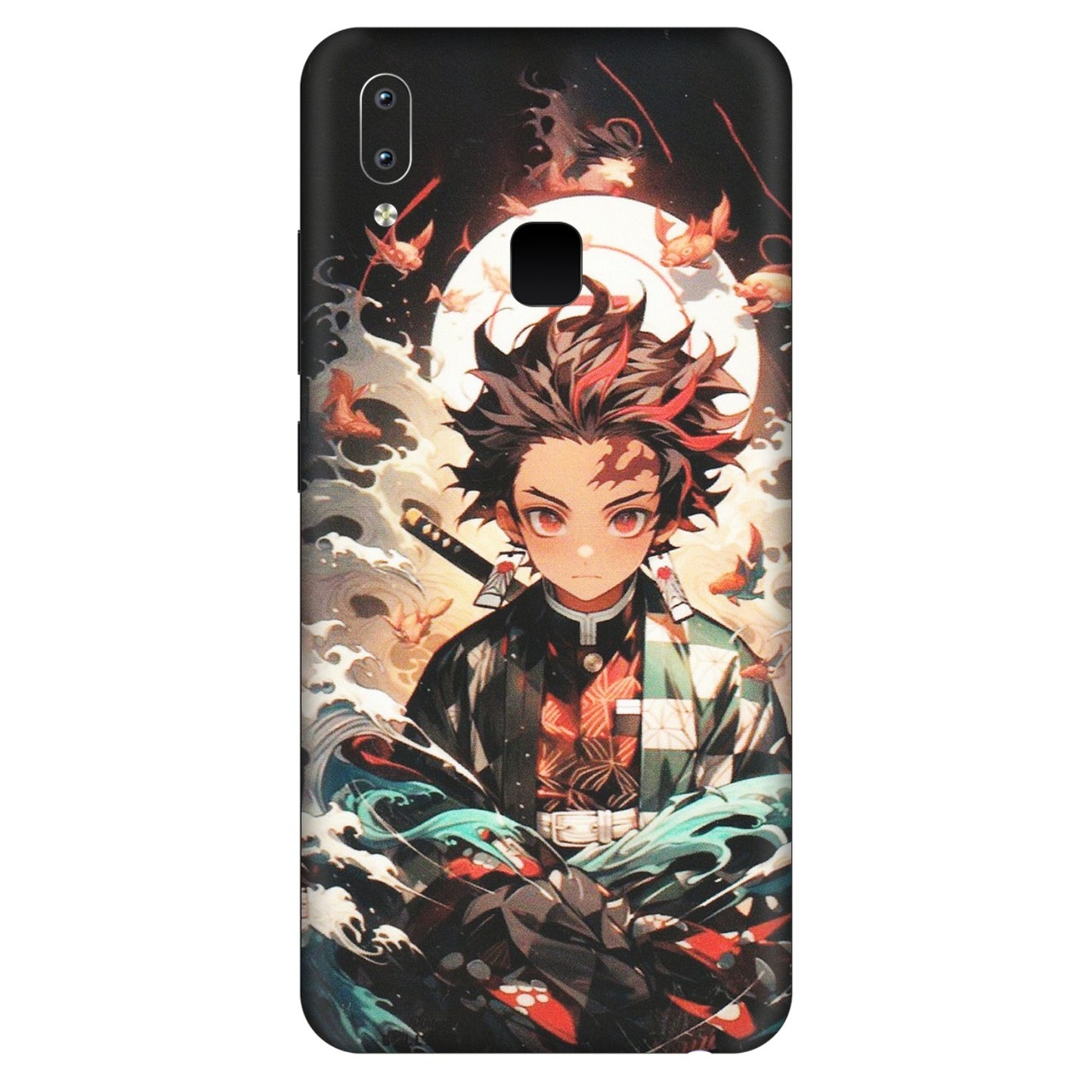VIVO Y Series Phone Skins (All Models) - Tanjiro Demon Slayer Anime - Matte Finish (M-158) Vivo Y95