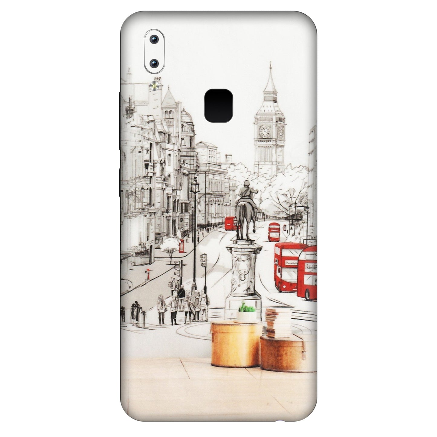 VIVO Y Series Phone Skins (All Models) - London Street - Transparent Finish (T-02) Vivo Y95