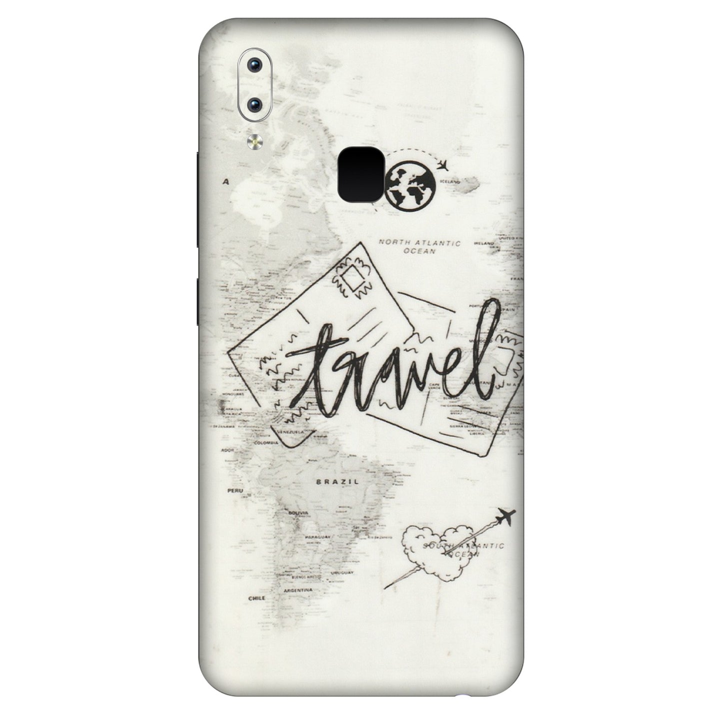 VIVO Y Series Phone Skins (All Models) - Travel Ticket - Transparent Finish (T-06) Vivo Y95