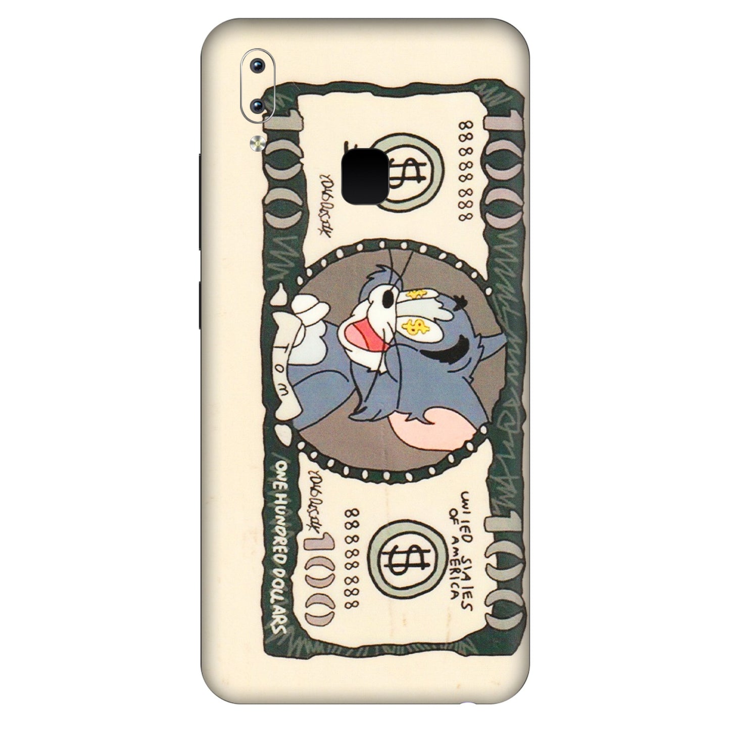VIVO Y Series Phone Skins (All Models) - One Hundred Dollar Tom - Transparent Finish (T-16) Vivo Y95