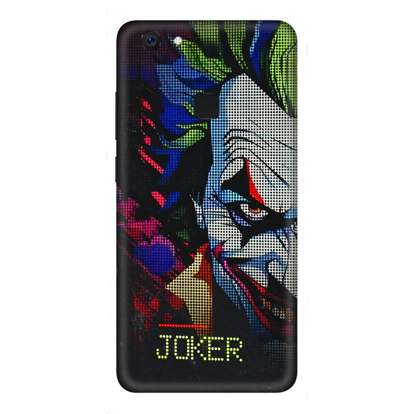 VIVO Z/V/X/T/U/S Series Phone Skins (All Models) - Joker Dot Matrix - 3D Embossed Finish (L-08) Vivo Z10