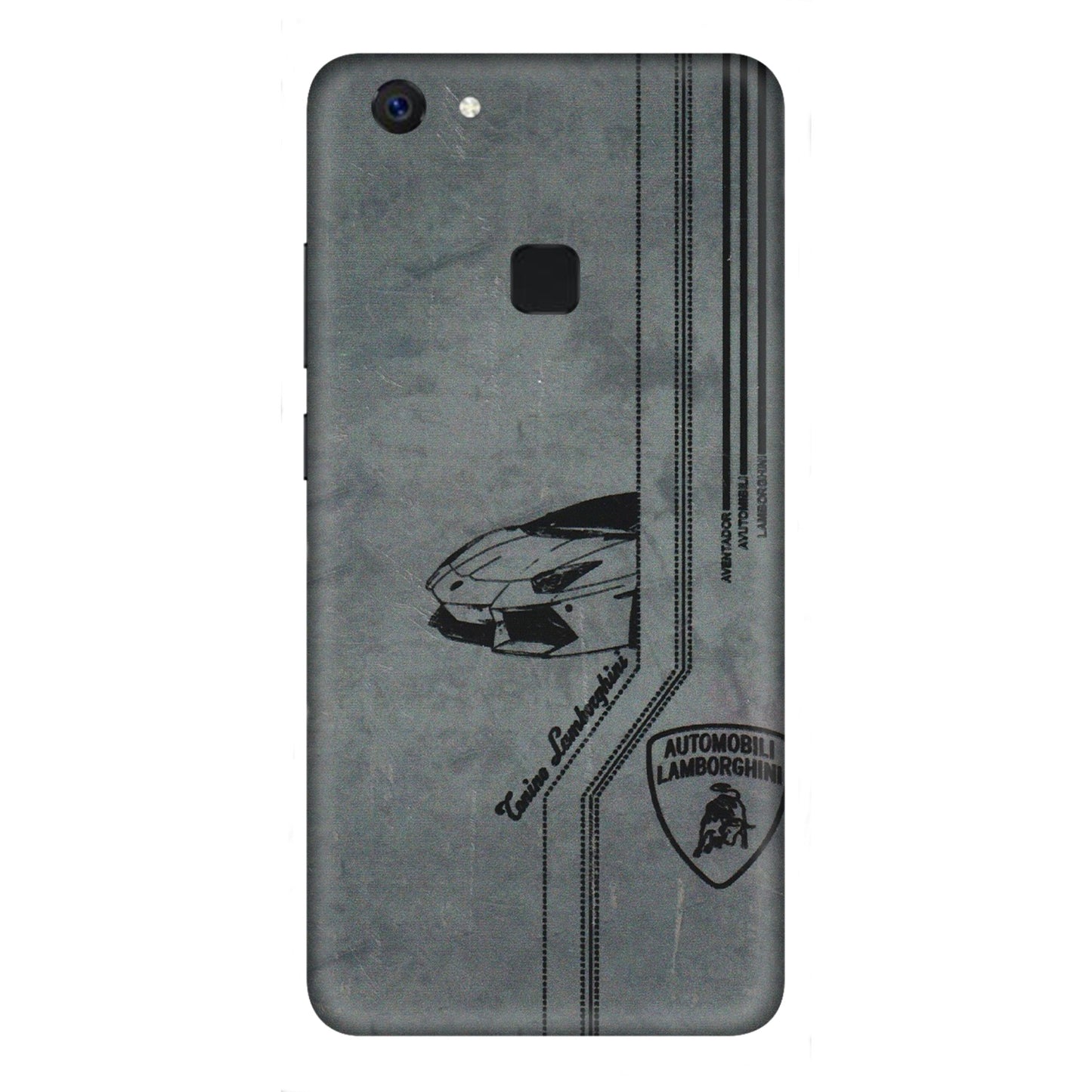 VIVO Z/V/X/T/U/S Series Phone Skins (All Models) - New Lamborgini Aventador - 3D Embossed Finish (L-321) Vivo Z10