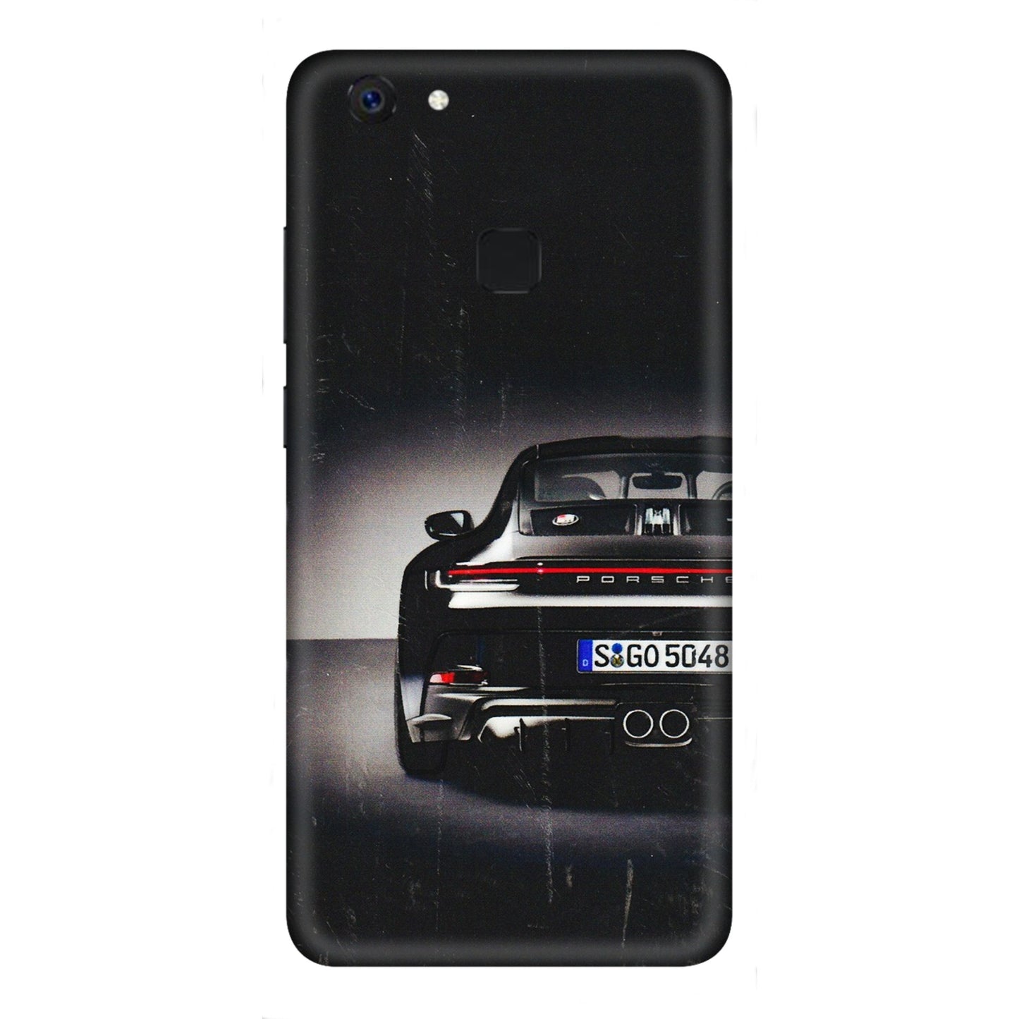 VIVO Z/V/X/T/U/S Series Phone Skins (All Models) - New Black Porsche GT3 - 3D Embossed Finish (L-327) Vivo Z10