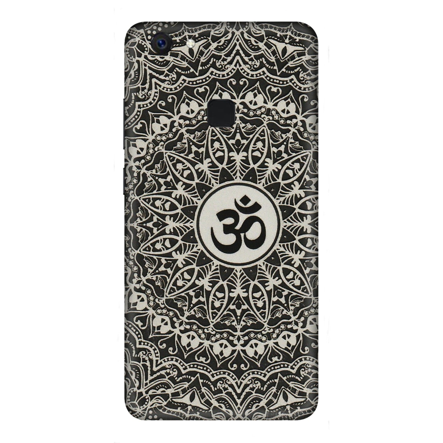 VIVO Z/V/X/T/U/S Series Phone Skins (All Models) - Aum Elegant Mandala - 3D Embossed Finish (L-62) Vivo Z10