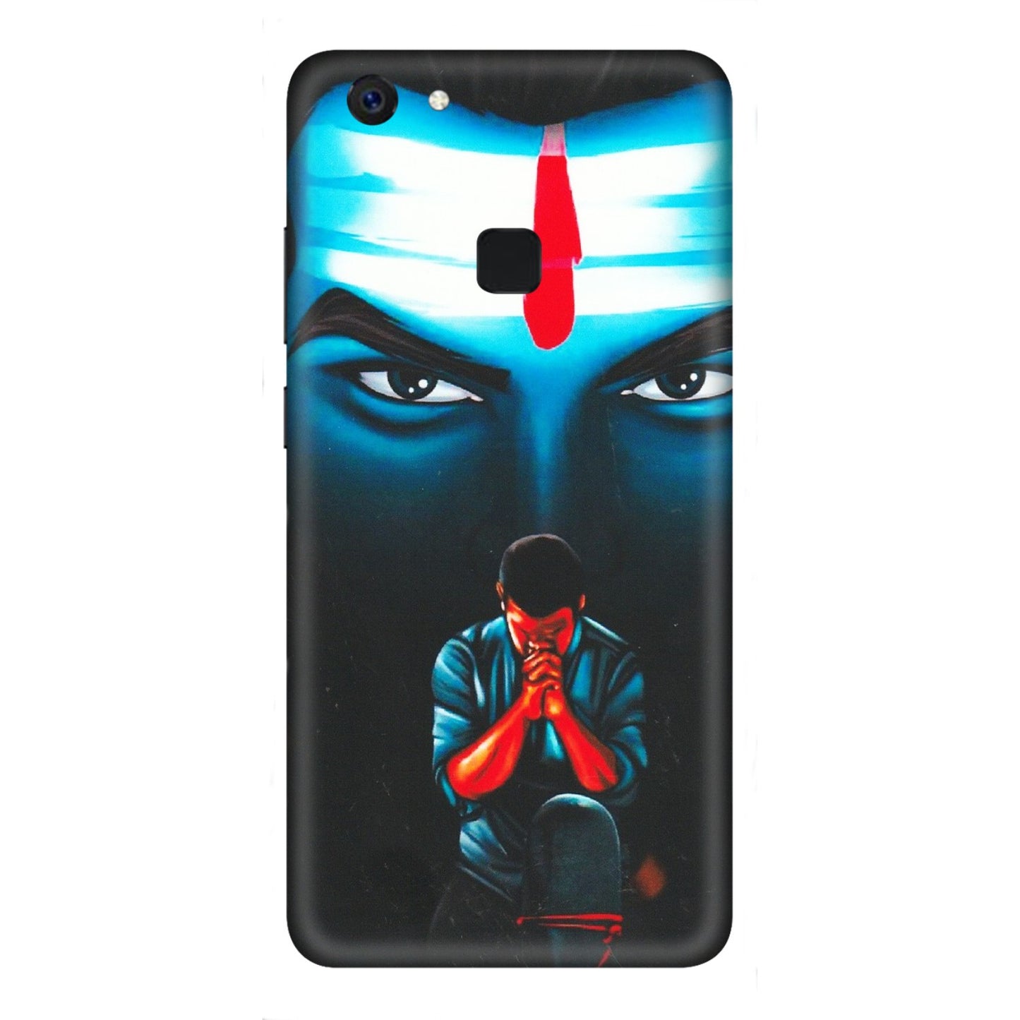 VIVO Z/V/X/T/U/S Series Phone Skins (All Models) - Mahakal Bhakt - Matte Finish (M-112) Vivo Z10