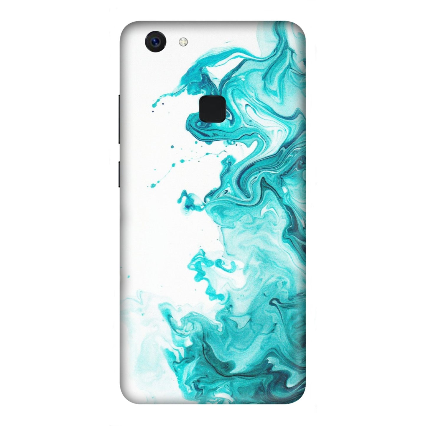 VIVO Z/V/X/T/U/S Series Phone Skins (All Models) - Sky Blue Abstract Colour - Matte Finish (M-146) Vivo Z10