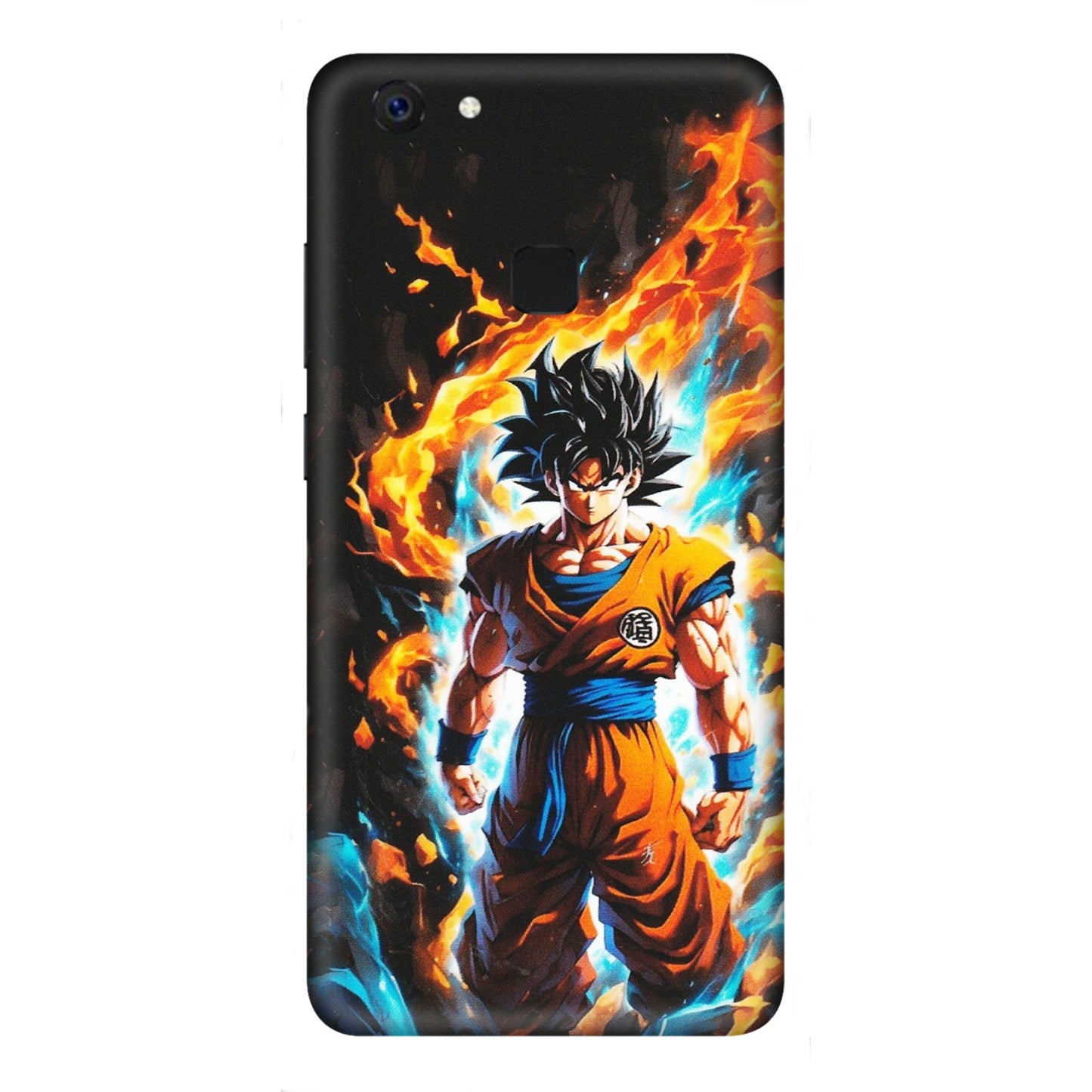 VIVO Z/V/X/T/U/S Series Phone Skins (All Models) - Goku Transformation Anime - Matte Finish (M-159) Vivo Z10