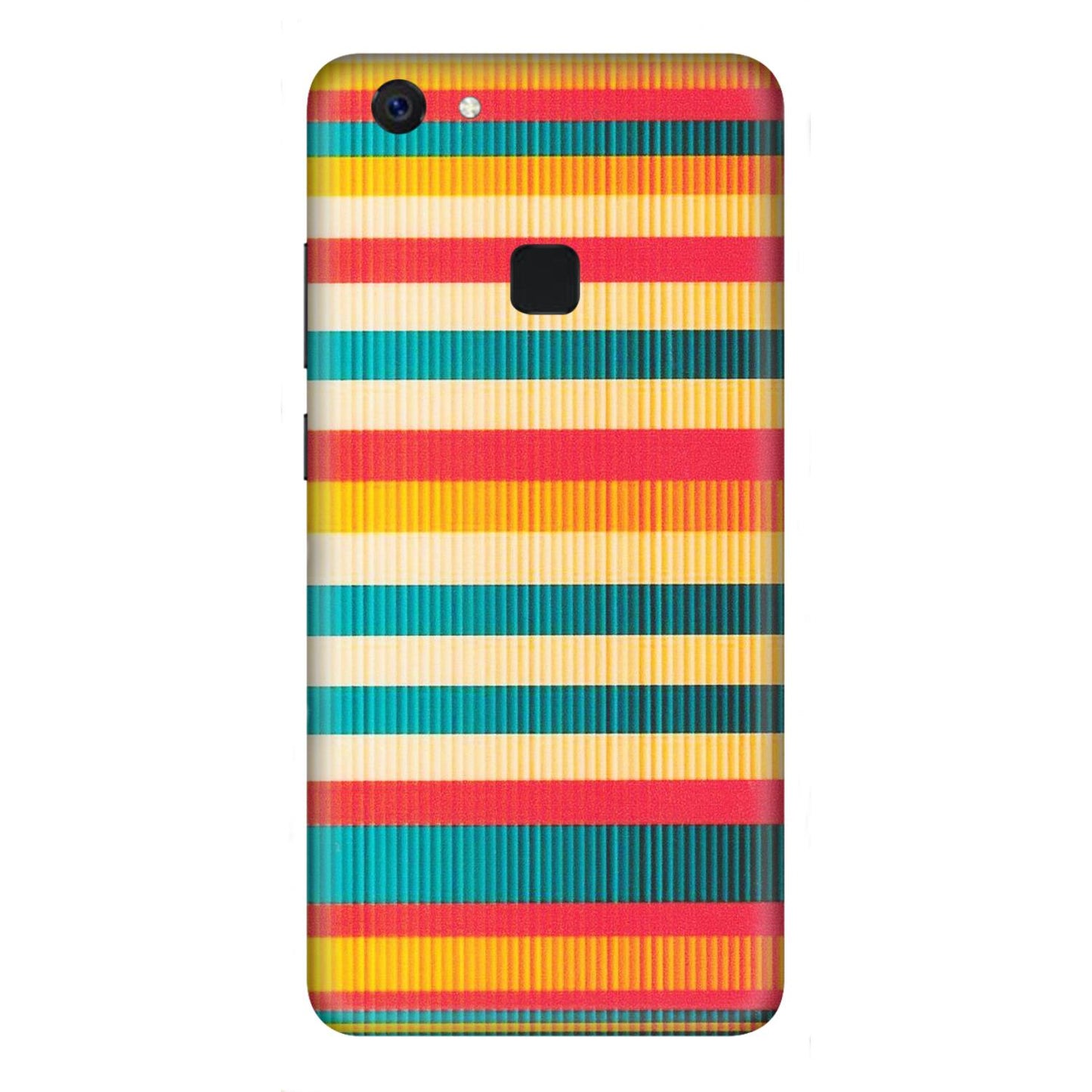 VIVO Z/V/X/T/U/S Series Phone Skins (All Models) - Colourful Stripes Soothing Effect - Matte Finish (M-86) Vivo Z10
