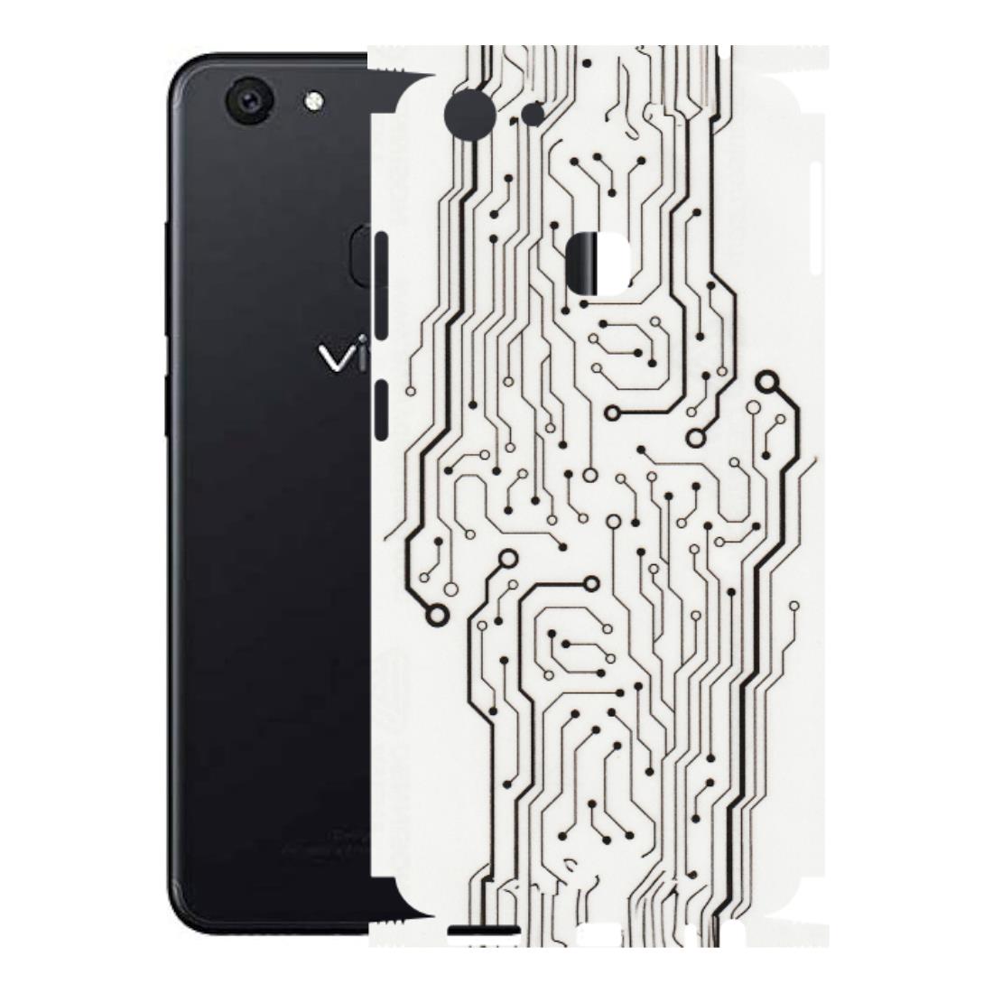 VIVO Z/V/X/T/U/S Series Phone Skins (All Models) - Tech Circuits - Transparent Finish (T-03) Vivo Z10
