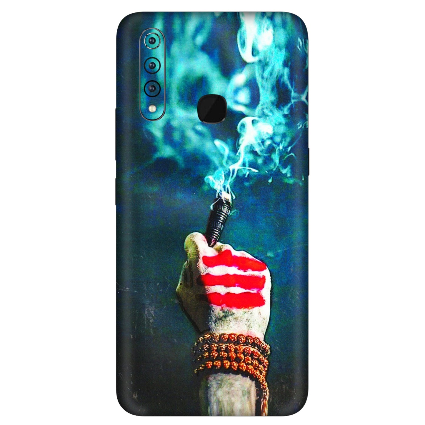VIVO Z/V/X/T/U/S Series Phone Skins (All Models) - Mahadev Bhakt - 3D Embossed Finish (L-146) Vivo Z1 Pro