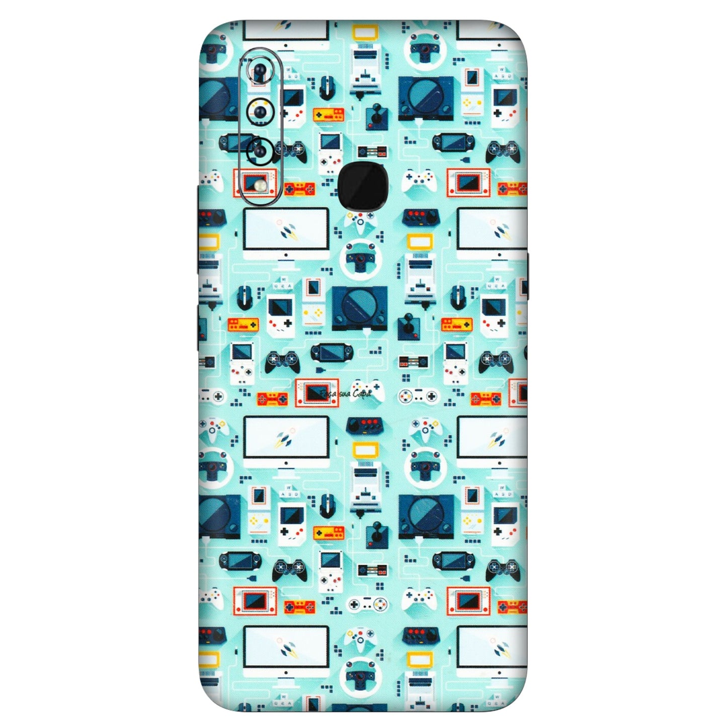 VIVO Z/V/X/T/U/S Series Phone Skins (All Models) - Gadgets Doodle - 3D Embossed Finish (L-184) Vivo Z1 Pro