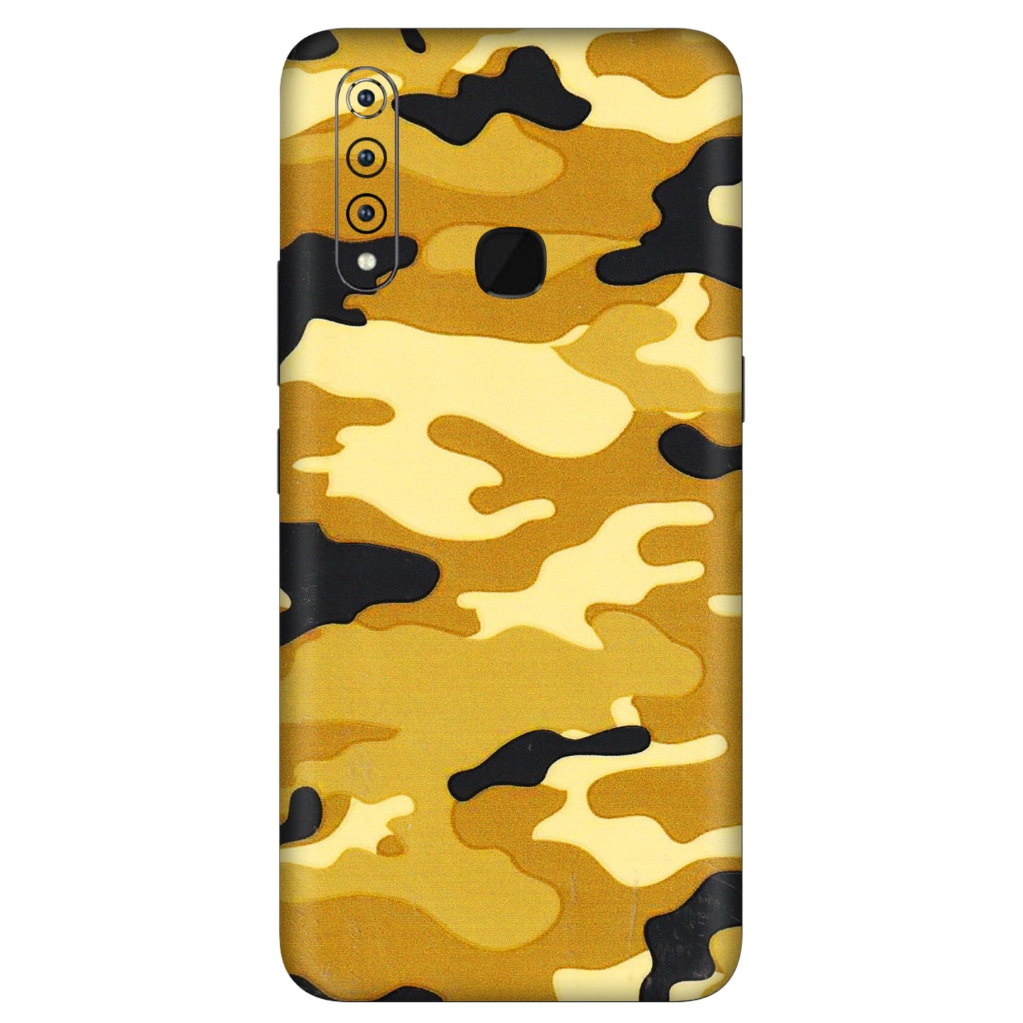 VIVO Z/V/X/T/U/S Series Phone Skins (All Models) - Indian Camo - 3D Embossed Finish (L-228) Vivo Z1 Pro