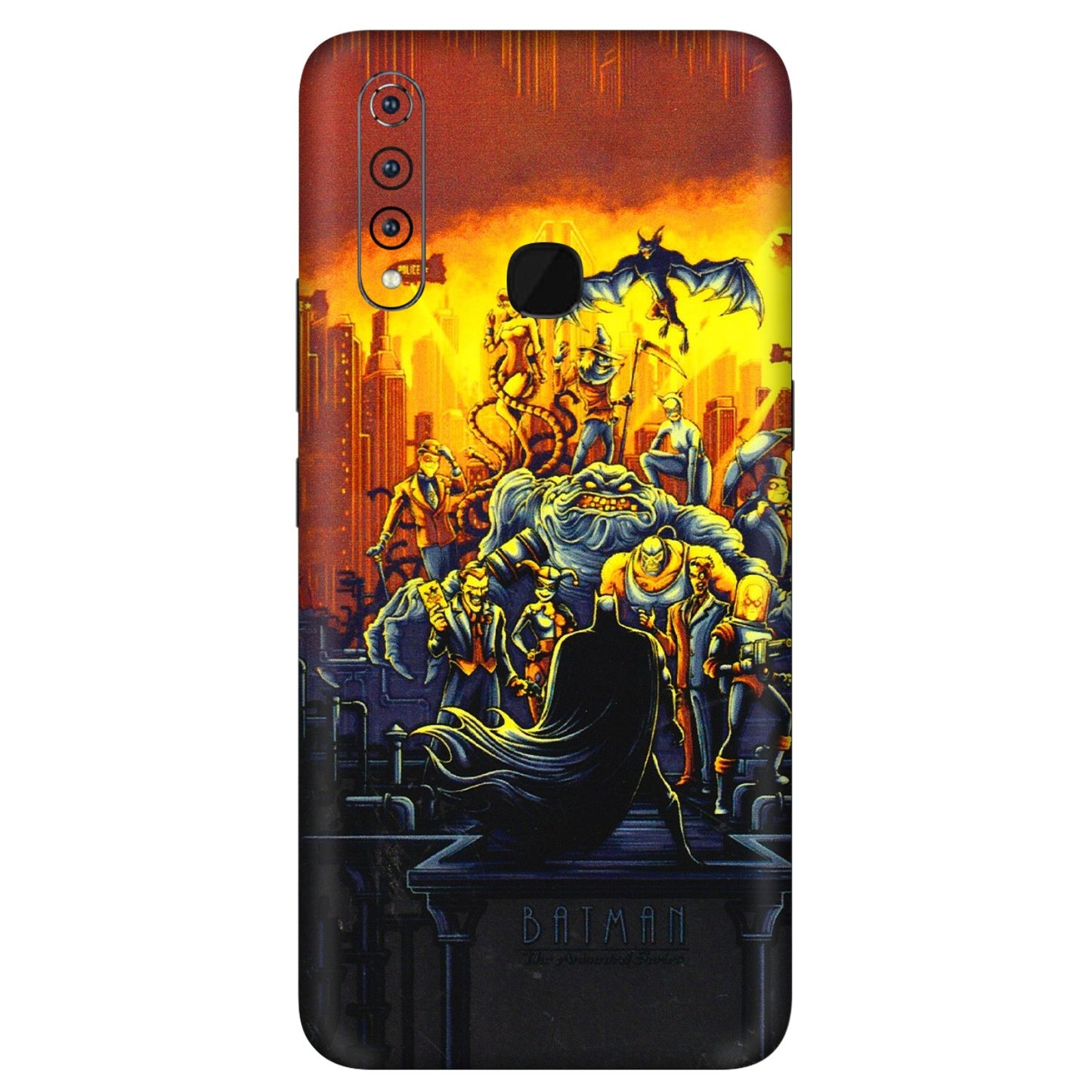 VIVO Z/V/X/T/U/S Series Phone Skins (All Models) - Games Doodles - 3D Embossed Finish (L-24) Vivo Z1 Pro