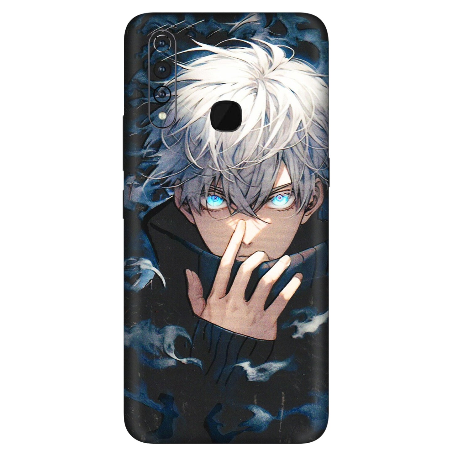 VIVO Z/V/X/T/U/S Series Phone Skins (All Models) - New Jujutsu Kaisen Anime - 3D Embossed Finish (L-313) Vivo Z1 Pro