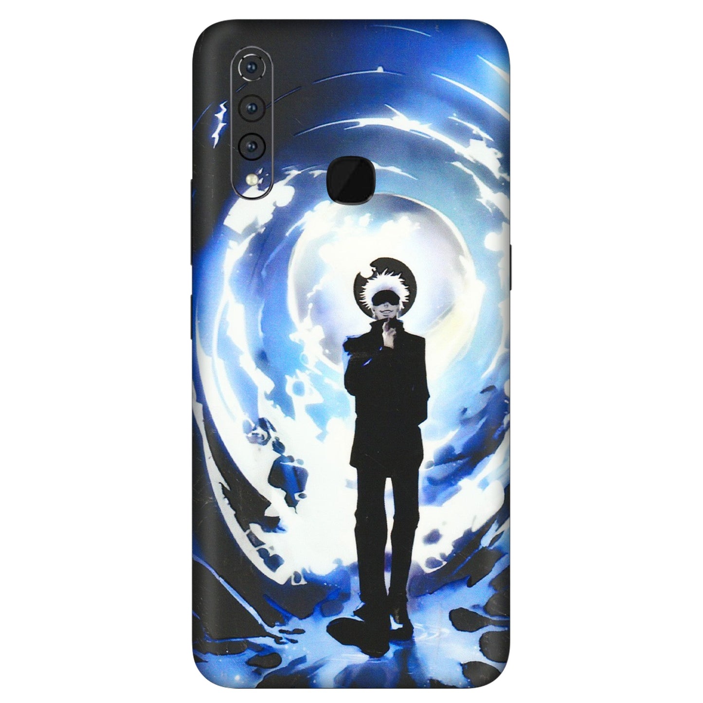 VIVO Z/V/X/T/U/S Series Phone Skins (All Models) - Jujustu Kaisen Anime Manga - 3D Embossed Finish (L-317) Vivo Z1 Pro